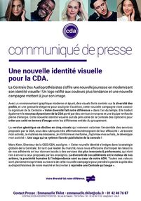 Nouvelle identité pour la CDA